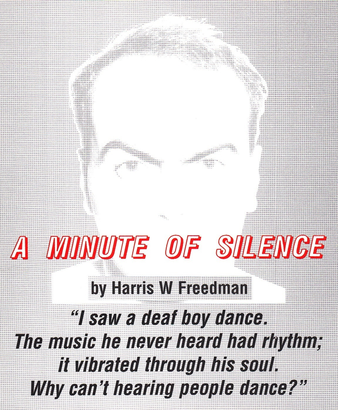 A Minute of Silence (Book)